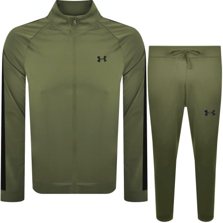 Product image for Under Armour Rival Knit Tracksuit Green