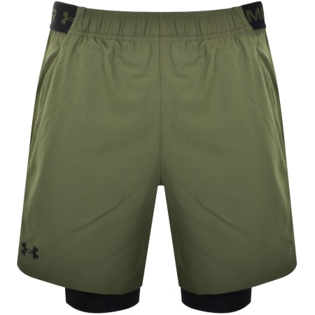 Product image for Under Armour Vanish Woven 2in1 Shorts Green