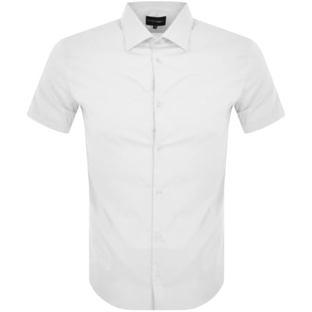 Product image for Emporio Armani Short Sleeved Shirt White