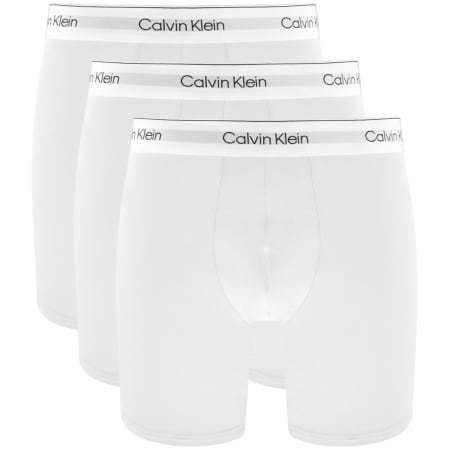Product image for Calvin Klein Underwear 3 Pack Boxer Briefs White