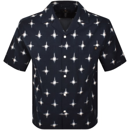 Product image for Belstaff Short Sleeve Tide Shirt Navy