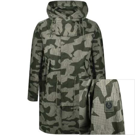 Product image for Belstaff Canopy Parka Jacket Green