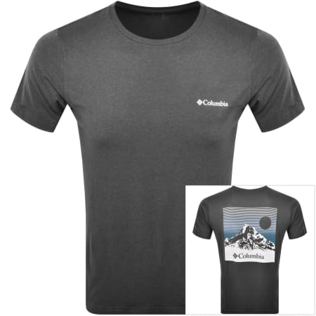 Product image for Columbia Kwick Hike Crew Neck T Shirt Grey