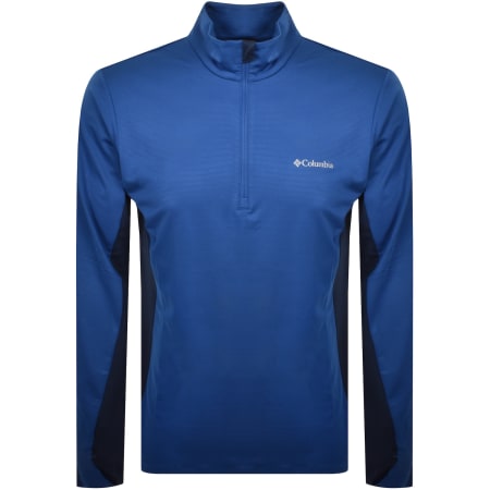 Product image for Columbia Half Zip Track Top Blue