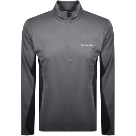 Product image for Columbia Half Zip Track Top Grey