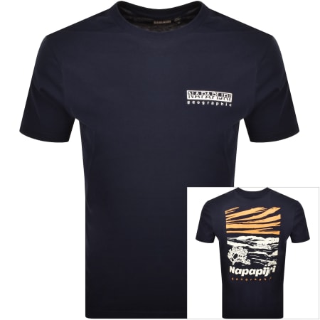 Product image for Napapijri S VignoniT Shirt Navy