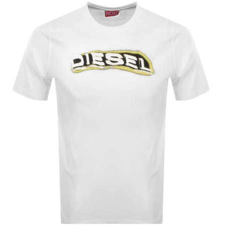 Product image for Diesel T Adjust R4 T Shirt White