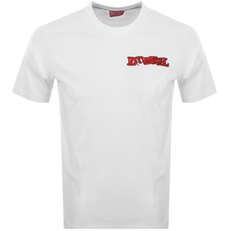 Product image for Diesel T Adjust R20 T Shirt White