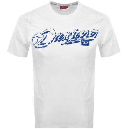 Product image for Diesel T Adjust R7 T Shirt White