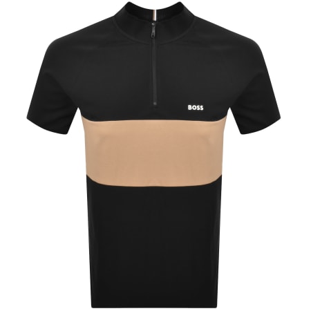 Product image for BOSS Pollan Polo T Shirt Black