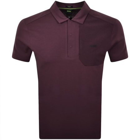 Product image for BOSS Paddy Glamping Polo Red