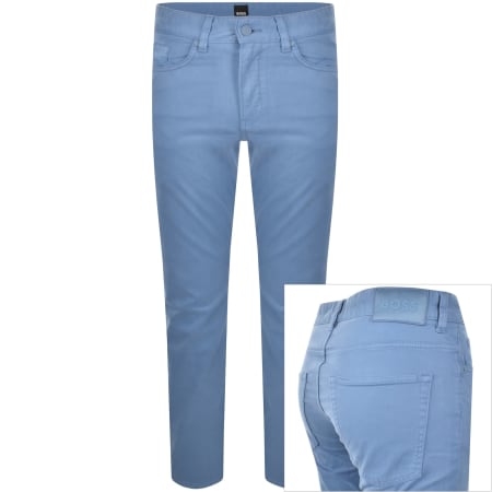 Product image for BOSS H Delaware Slim Fit Jeans Blue