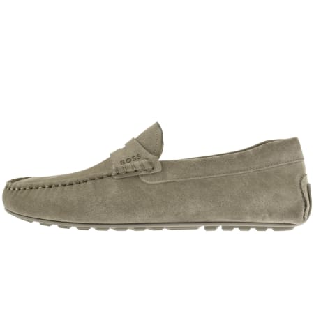 Product image for BOSS Noel Moccasin Shoes Green