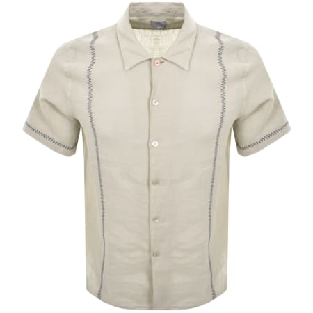 Product image for Paul Smith Short Sleeve Casual Shirt Beige