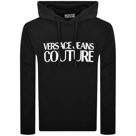 Product image for Versace Jeans Couture Logo Hoodie Black