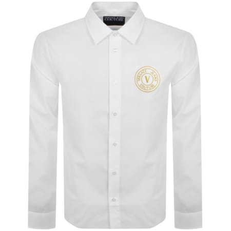Product image for Versace Jeans Couture Long Sleeve Shirt White