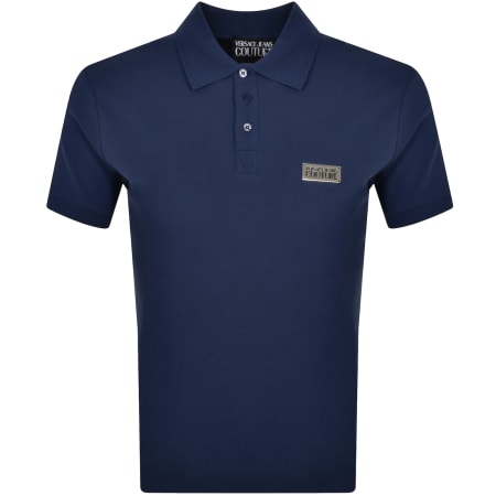 Product image for Versace Jeans Couture Polo T Shirt Blue