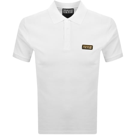 Product image for Versace Jeans Couture Polo T Shirt White