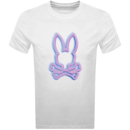 Product image for Psycho Bunny Andros Graphic Logo T Shirt White