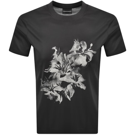 Product image for Emporio Armani Logo T Shirt Black