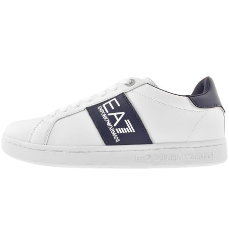 Product image for EA7 Emporio Armani Logo Trainers White