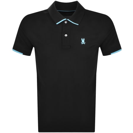Product image for Psycho Bunny Elliston Sport Polo T Shirt Black