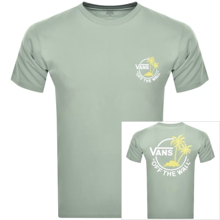 Product image for Vans Mini Dual Palm T Shirt Green