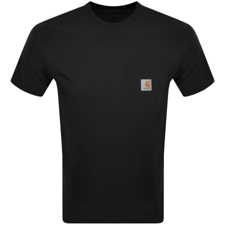 Product image for Carhartt WIP Pocket Short Sleeved T Shirt Black