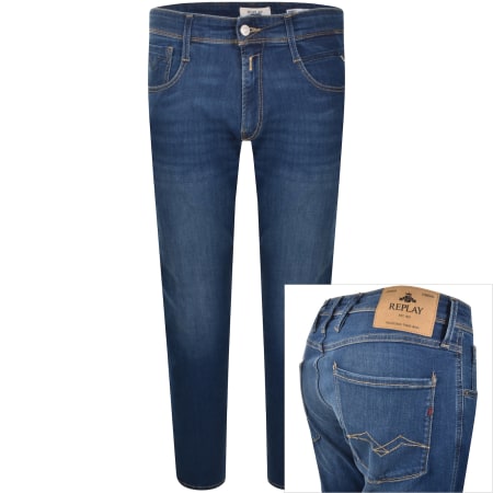 Product image for Replay Anbass Jeans Blue