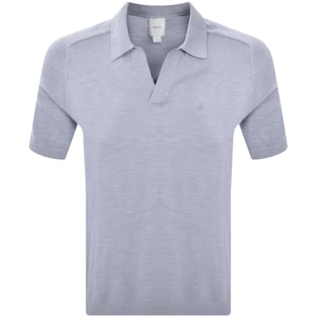 Product image for Calvin Klein Cuban Polo T Shirt Blue