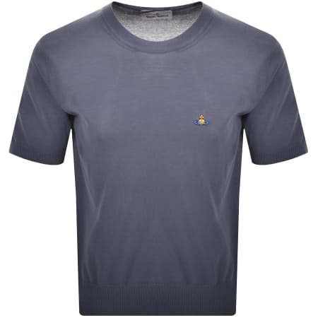 Product image for Vivienne Westwood Knit Alex T Shirt Blue