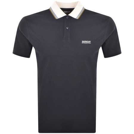 Product image for Barbour International Vase Polo T Shirt Navy