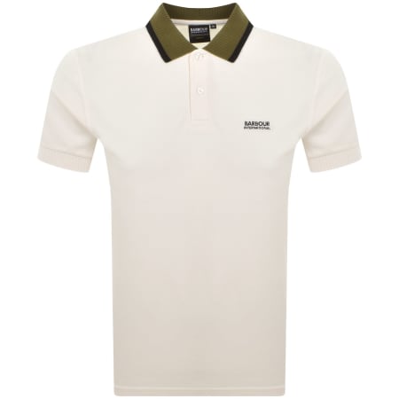 Product image for Barbour International Muller Polo T Shirt White