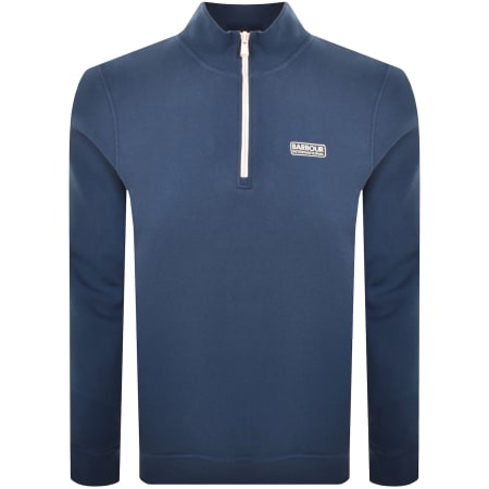 Product image for Barbour International Clipper Sweatshirt Blue
