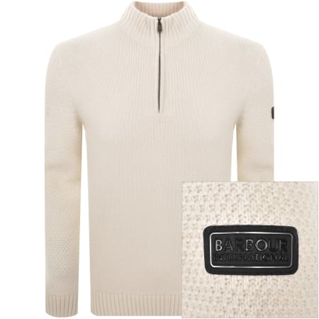 Product image for Barbour International Enfield Jumper White