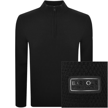 Product image for Barbour International Enfield Jumper Black
