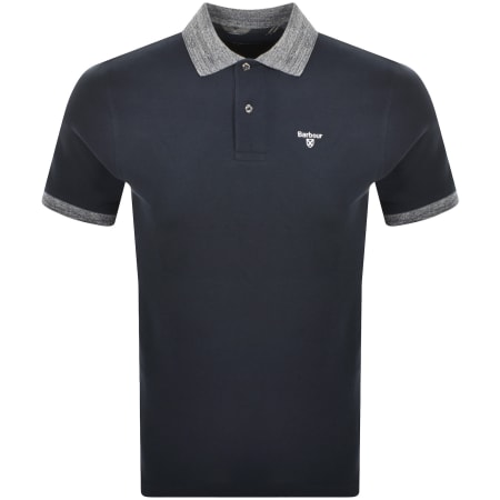 Product image for Barbour Marlton Polo T Shirt Navy