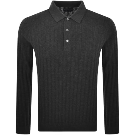 Product image for Barbour Smeaton Knitted Polo Black