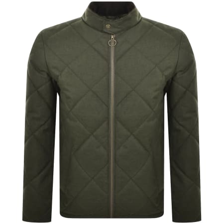 Product image for Barbour City Harrington Quilted Jacket Green