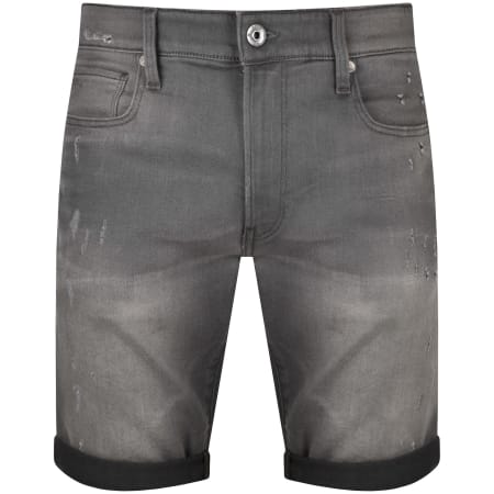 Product image for G-Star 3301 Slim Fit Denim Shorts Grey