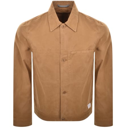 Product image for Norse Projects Marcus Canvas Overshirt Brown