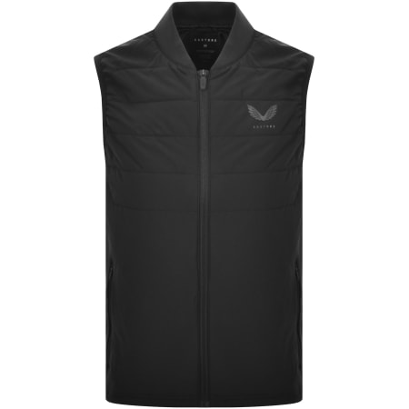 Product image for Castore Hybrid Quilted Gilet Black