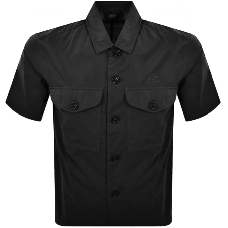 Product image for CP Company Short Sleeve Shirt Black