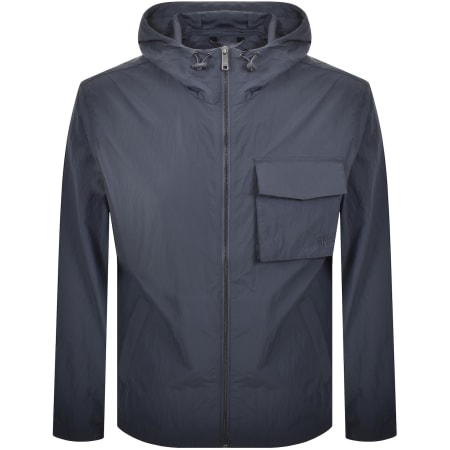Product image for Calvin Klein Jeans Air Weight Hooded Jacket Blue