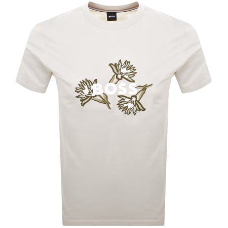 Product image for BOSS CThompson 121 T Shirt Cream