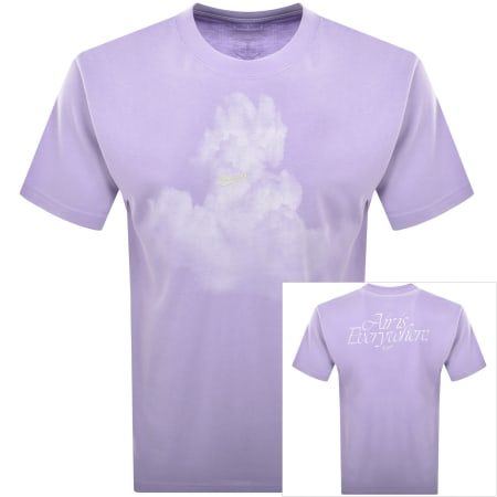 Product image for Nike Max 90 Logo T Shirt Purple