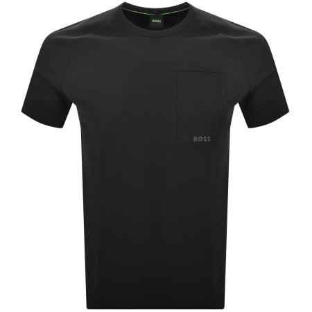 EA7 Emporio Armani Logo T Shirt Black | Mainline Menswear us