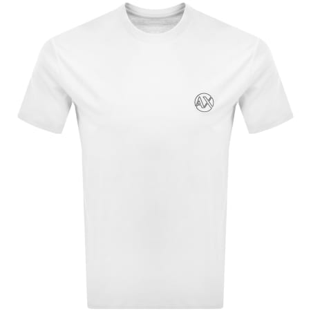 Product image for Armani Exchange Logo T Shirt White