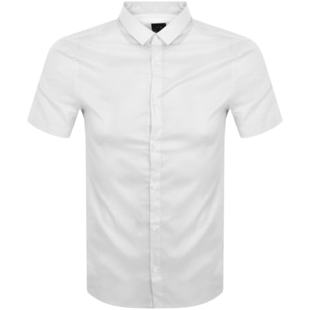 Product image for Armani Exchange Short Sleeved Shirt White