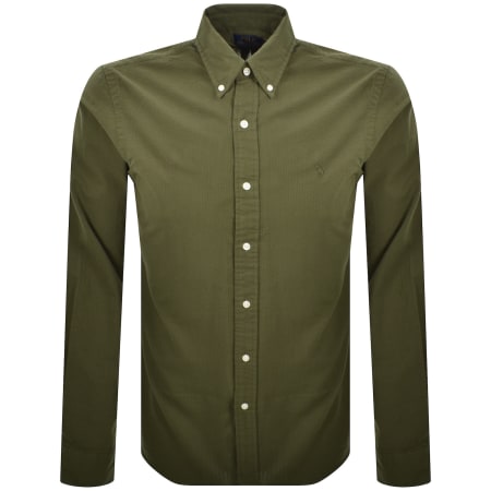 Product image for Ralph Lauren Long Sleeve Shirt Green